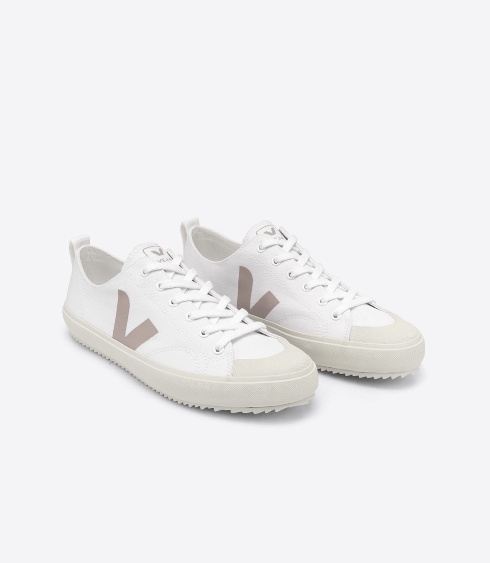 Veja Sneakers Dam - Nova Canvas - Vita/Rosa - 873954-DBJ